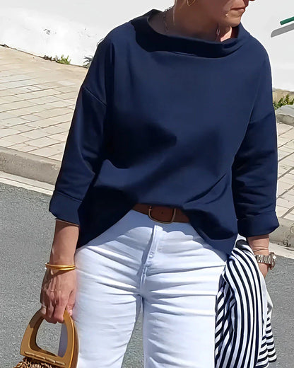 Haut élégant à motif floral pour femmes
