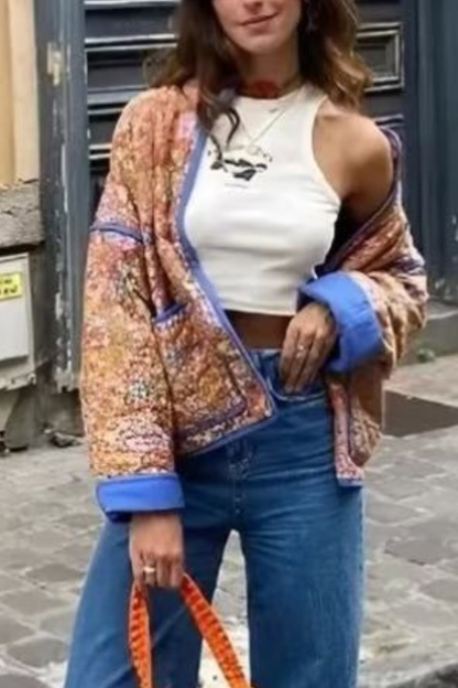 Doudoune moderne avec grande poche