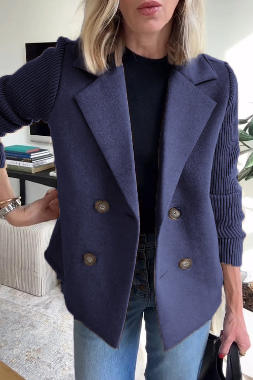 Blazer chic coupe décontractée