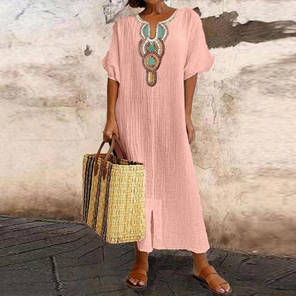 Robe d'été femme légère en coton