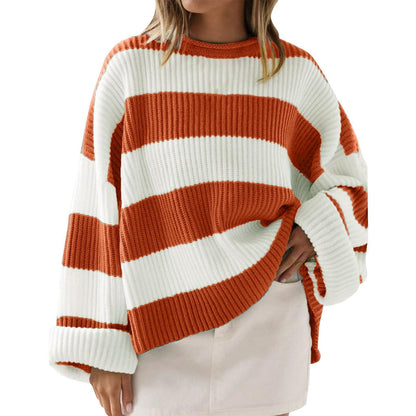 Pull rayé femme chic et moderne