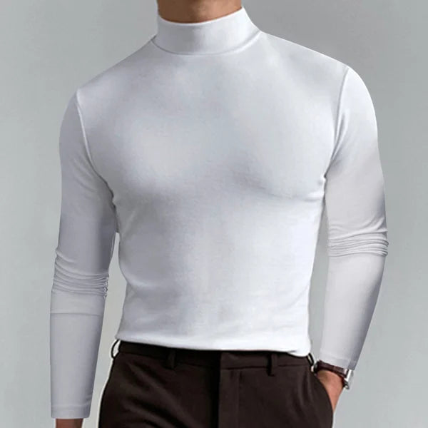 T-shirt slim fit taille haute manches longues