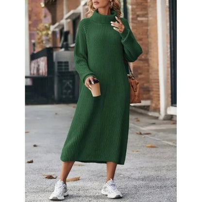 Robe pull douce et confortable pour femme
