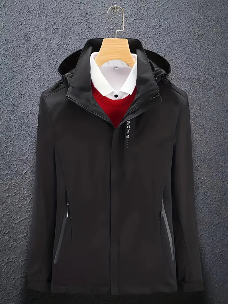 Damen Winterjacke Winddicht Warm Kapuze - IdealeKleiden