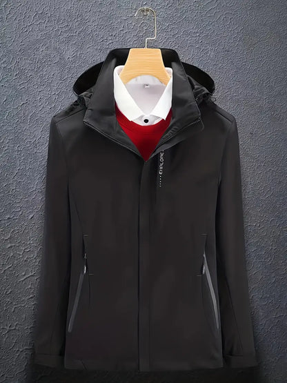Damen Winterjacke Winddicht Warm Kapuze - IdealeKleiden