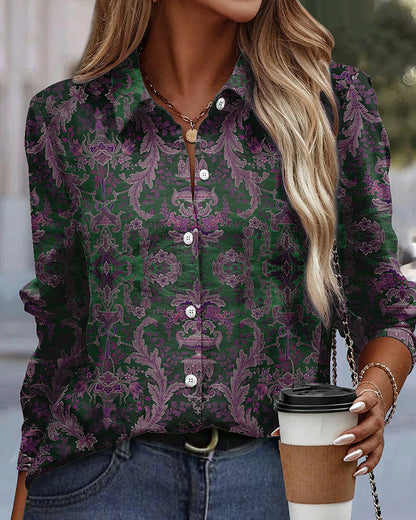 Blouse élégante à manches longues pour femmes