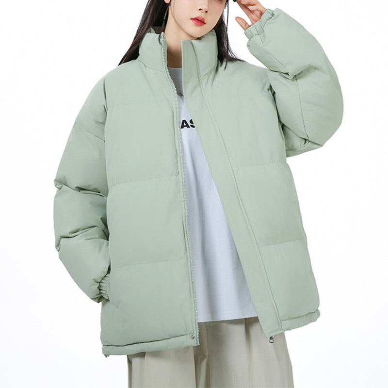 Doudoune oversize col montant chaude