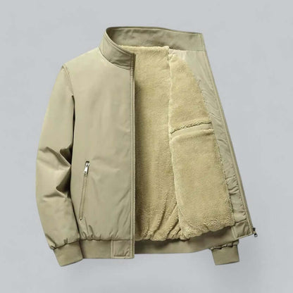 Veste d'hiver homme déperlante isolation polaire
