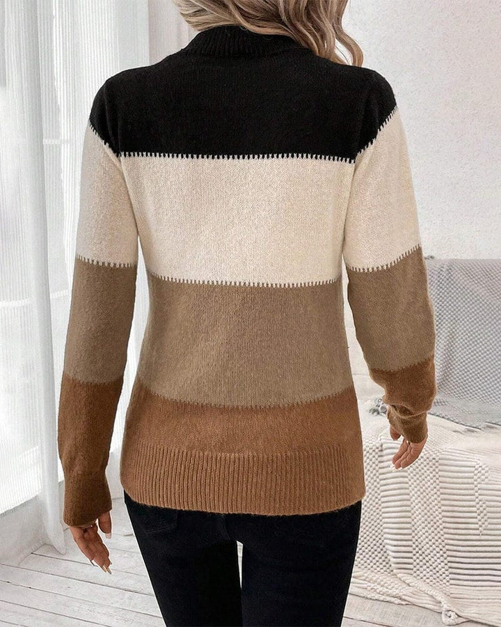 Winterpullover Damen Chic Eleganter Look - IdealeKleiden
