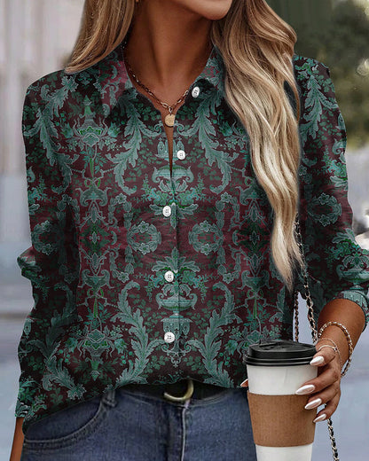 Blouse élégante à manches longues pour femmes