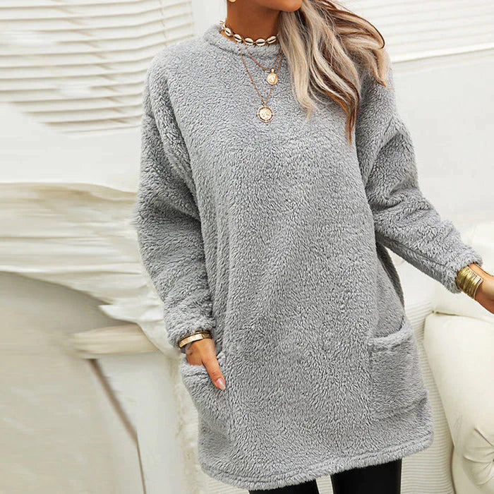 Weiches Winteroberteil Gemütlicher Pullover - IdealeKleiden