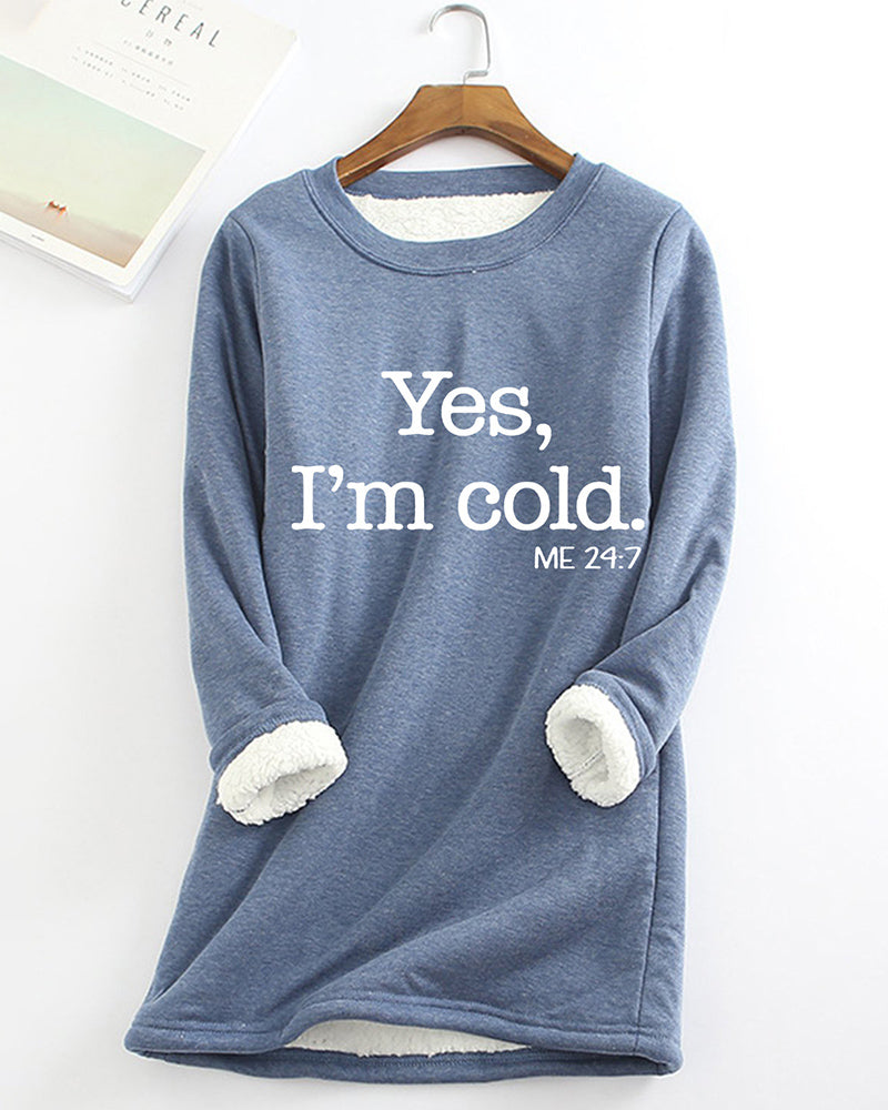 Sweat-shirt tendance imprimé texte anglais