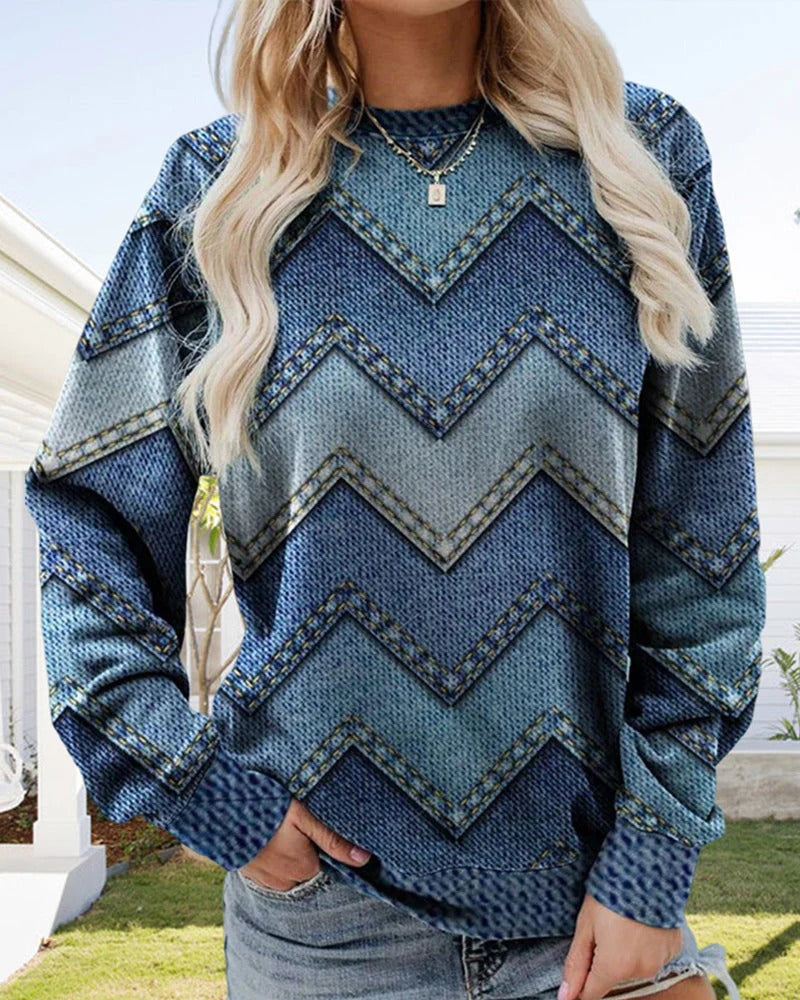 Frauen Pullover Winter Trendy Stil - IdealeKleiden