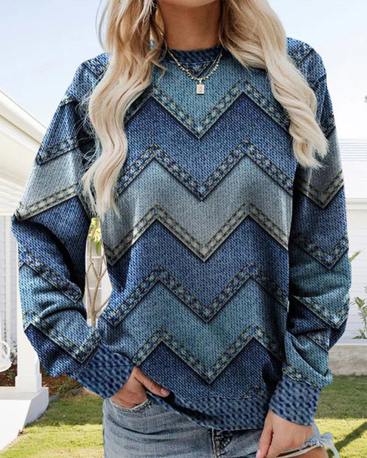 Frauen Pullover Winter Trendy Stil - IdealeKleiden