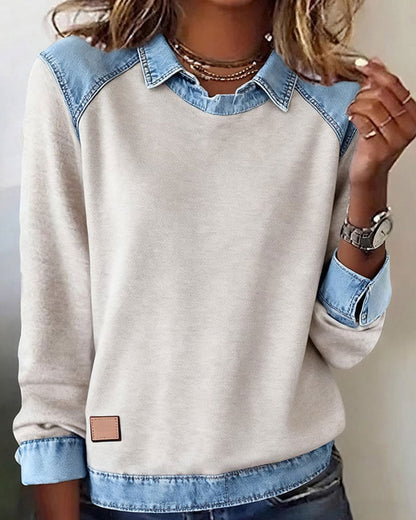 Robe longue élégante à manches longues pour femme