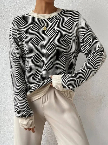 Kuschelige Sweatshirts mit Trendigen Mustern - IdealeKleiden