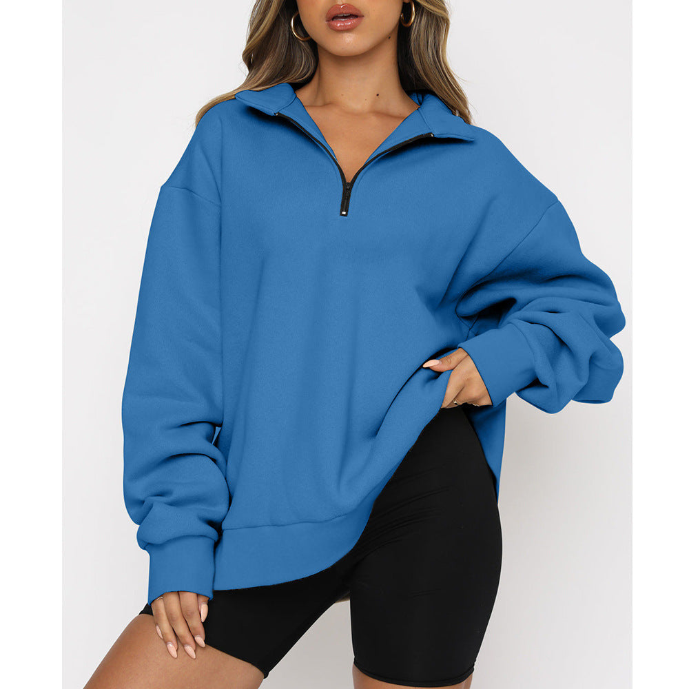Sweat-shirt pour femme avec col Modern