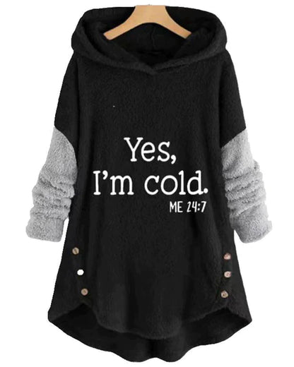 Hoodie d'hiver doux pour femme Jasmine