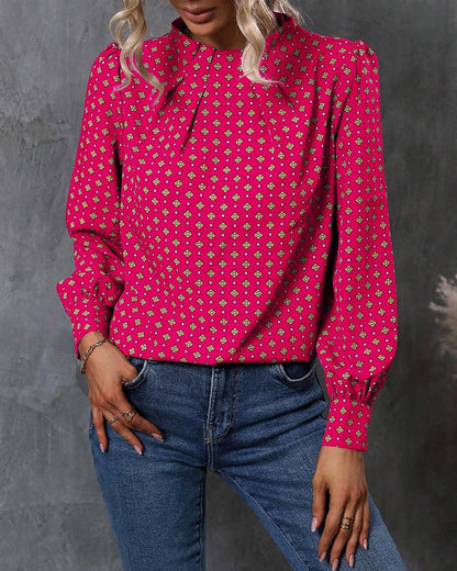 Robe Rétro Femme Style Vintage Imprimée