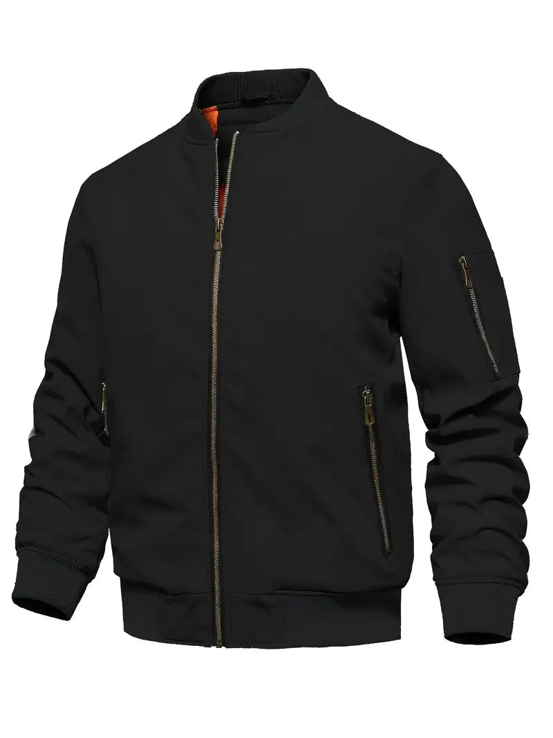 Veste mi-saison homme coupe slim moderne