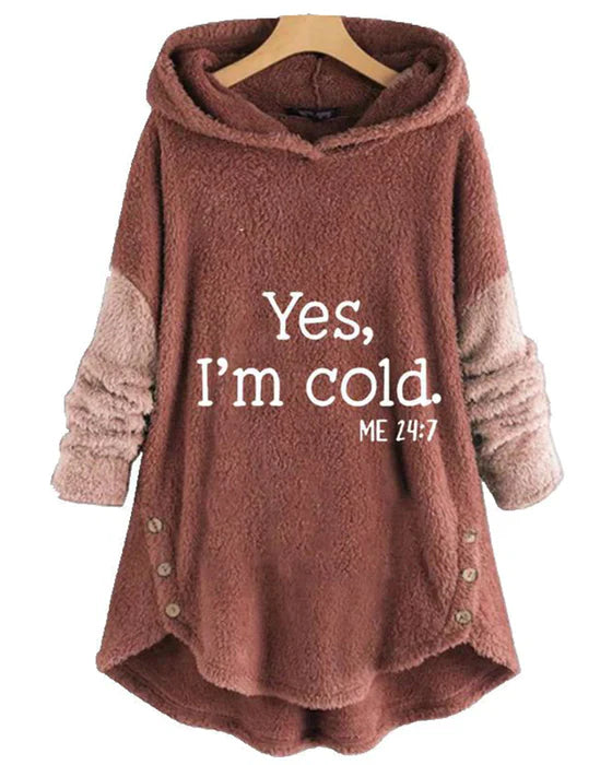 Hoodie d'hiver doux pour femme Jasmine