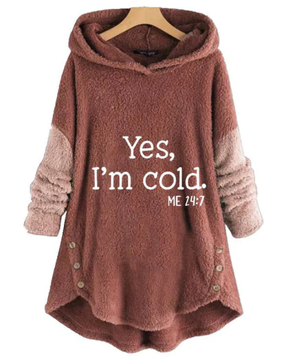 Hoodie d'hiver doux pour femme Jasmine