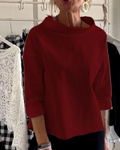 Haut élégant à motif floral pour femmes