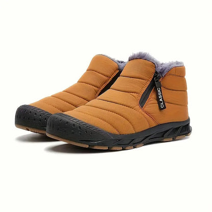 Chaussures d'hiver unisexe chaudes et isolées