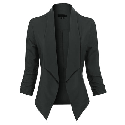 Blazer élégant pour femme, manches longues