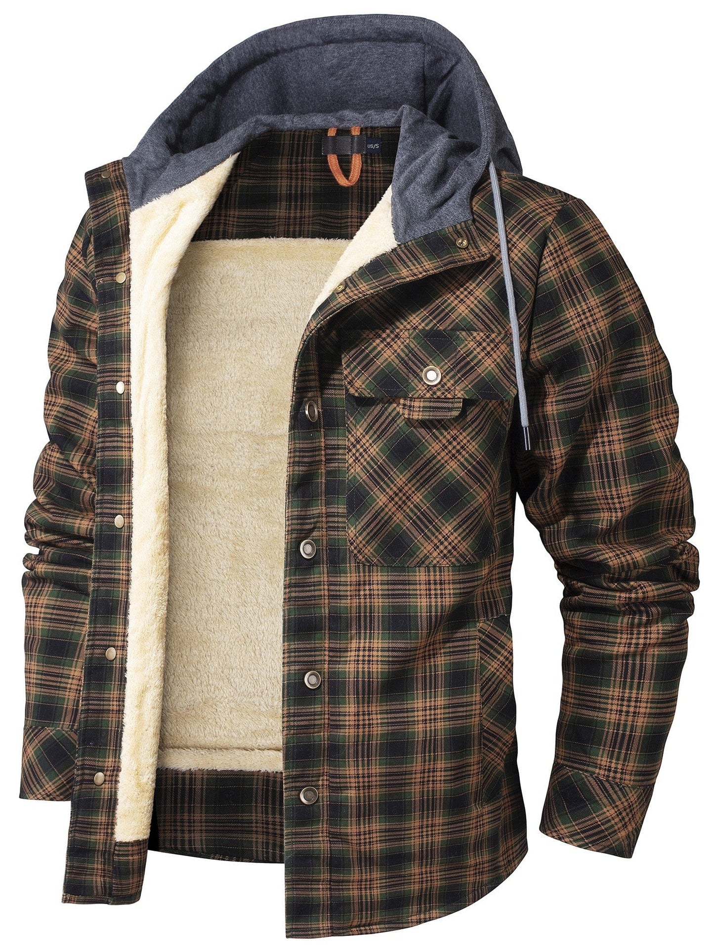 Veste d'extérieur robuste motif Woodland
