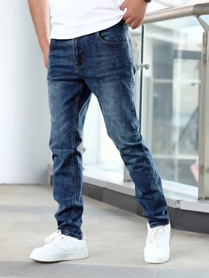Jean homme coupe décontractée stretch