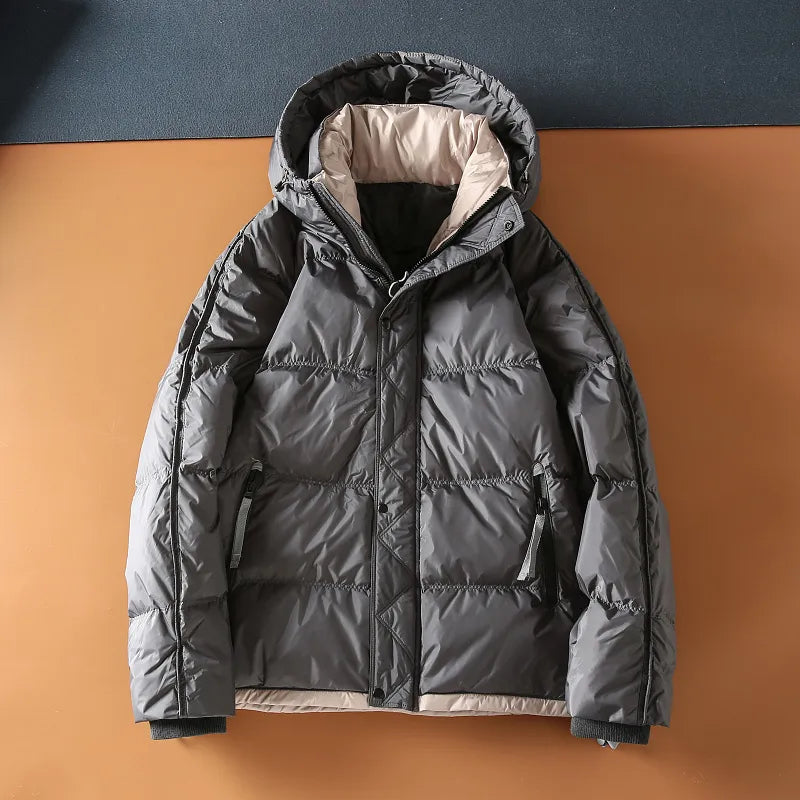 Veste de pluie imperméable pour homme avec capuche