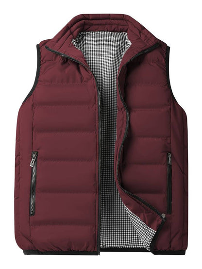 Gilet matelassé homme, chaud et isolant