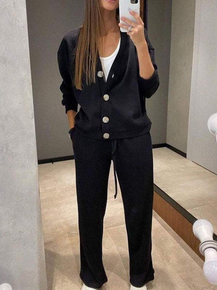 Ensemble de pantalon confortable ample pour femmes