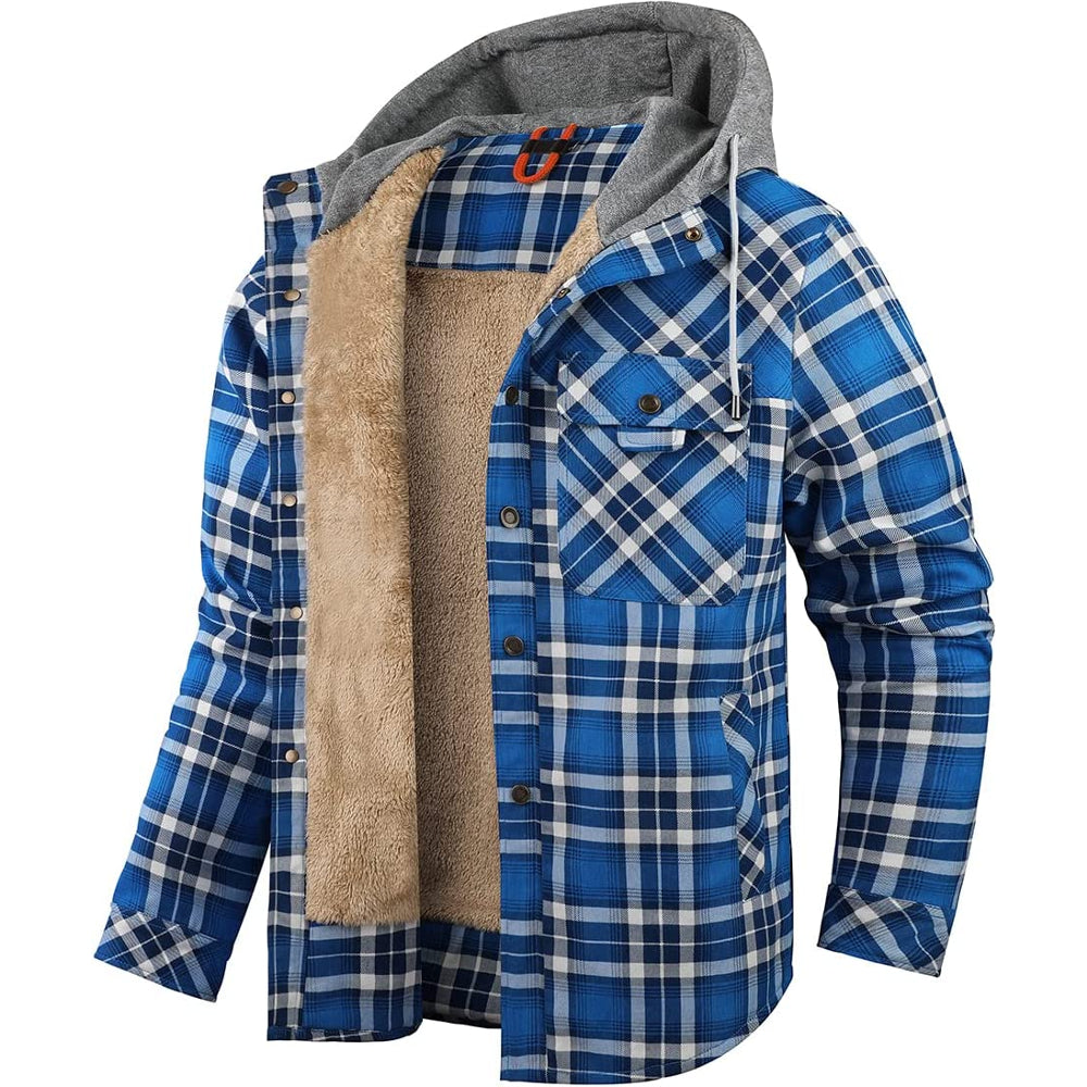 Élégante veste pour femme en bois optique, confortable et durable