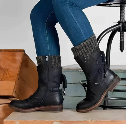Bottes d'hiver grandes tailles courtes livraison rapide