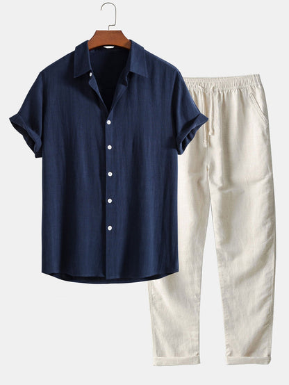Tenue d'été élégante pour homme