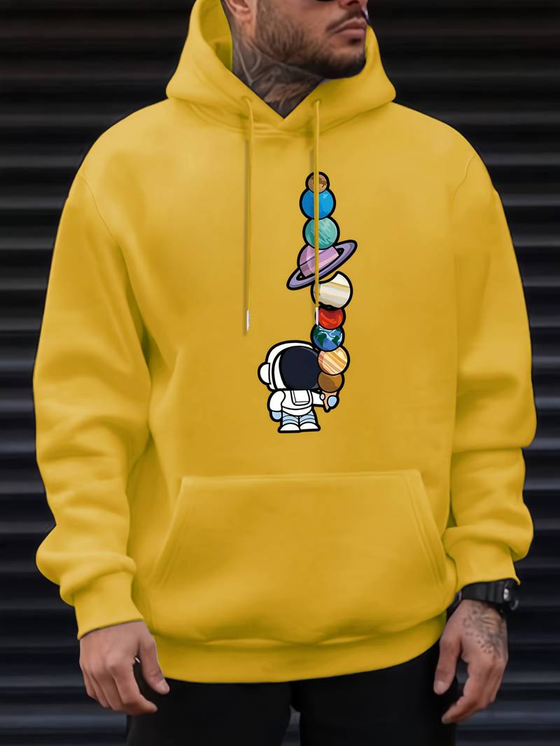 Sweat à capuche Astronaute Homme Modern Galactic