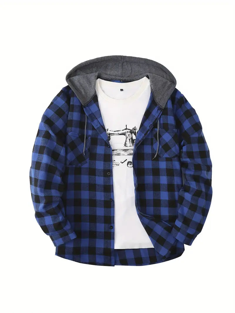 Pull à carreaux pour hommes Style moderne