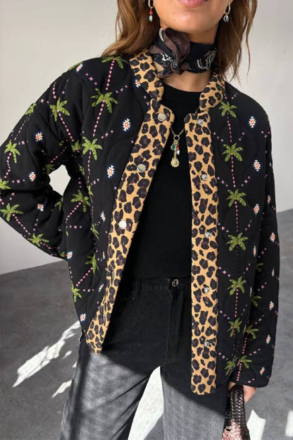 Doudoune matelassée femme noire
