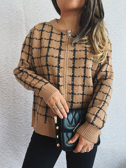 Manteau d'hiver pratique avec poches pour femme