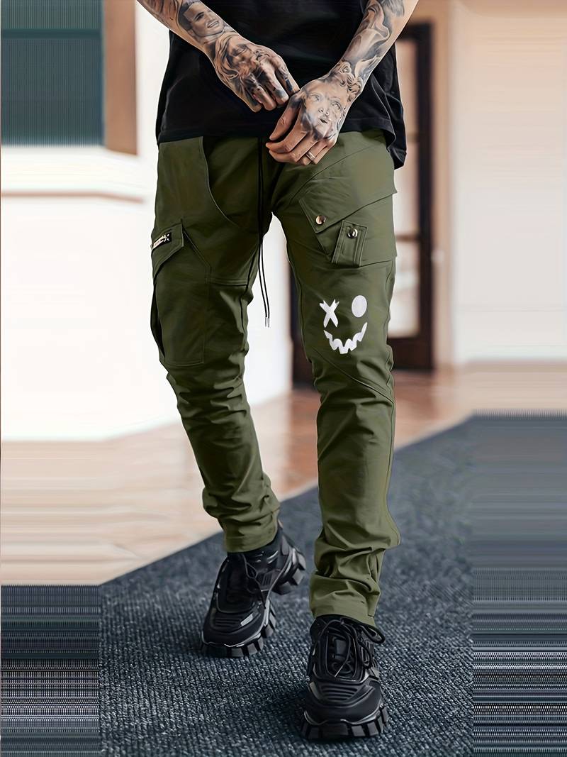 Sable - Pantalon Cargo Homme Confortable Décontracté
