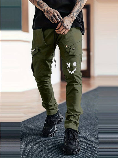 Sable - Pantalon Cargo Homme Confortable Décontracté