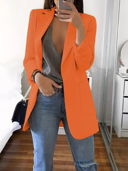 Blazer oversize chic décontracté