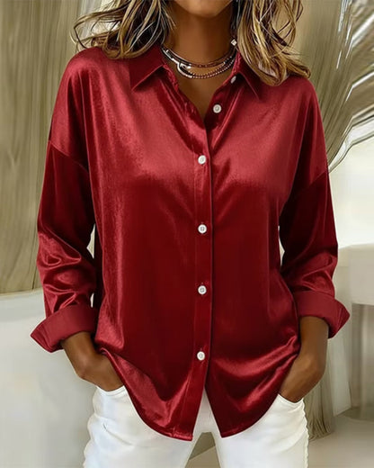 Chemise élégante pour homme avec col revers