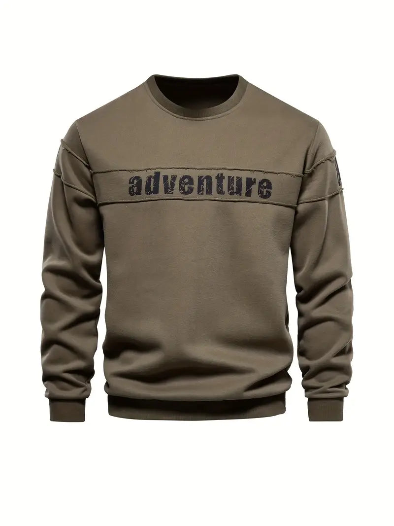 Pull pour homme style aventure en plein air