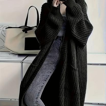 Cardigan en maille élégant pour femme avec ceinture