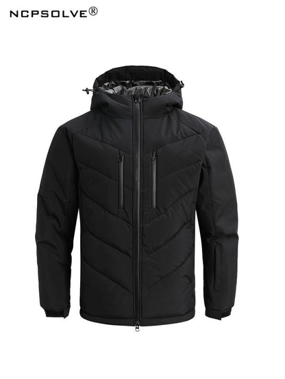 Veste coupe-vent à capuche sportive