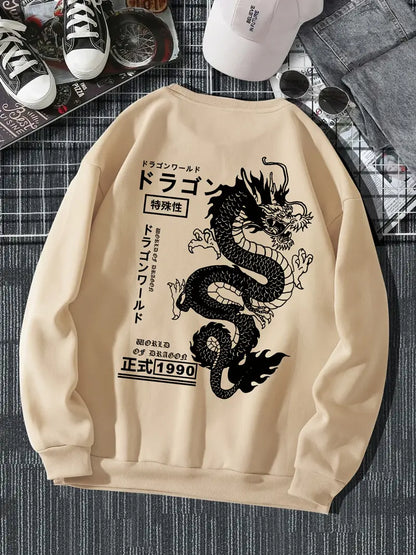 Sweat à capuche pour hommes style japonais