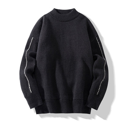 Stilvolle Strickpullover mit Stehkragen - IdealeKleiden